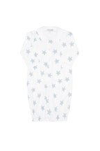 Blue Stars Print Converter Gown Blue