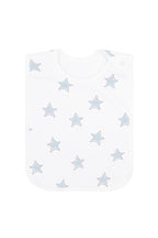 Blue Stars Print Feeding Bib