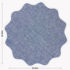 Giselle Scallop Edge Napkins, Set of 4