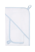Blue Gingham Towel Blue One Size