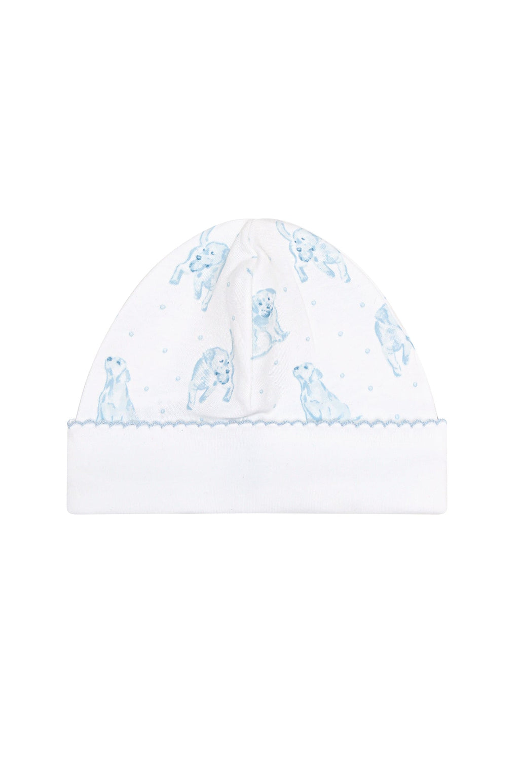 Blue Puppy Love Print Hat Blue One Size
