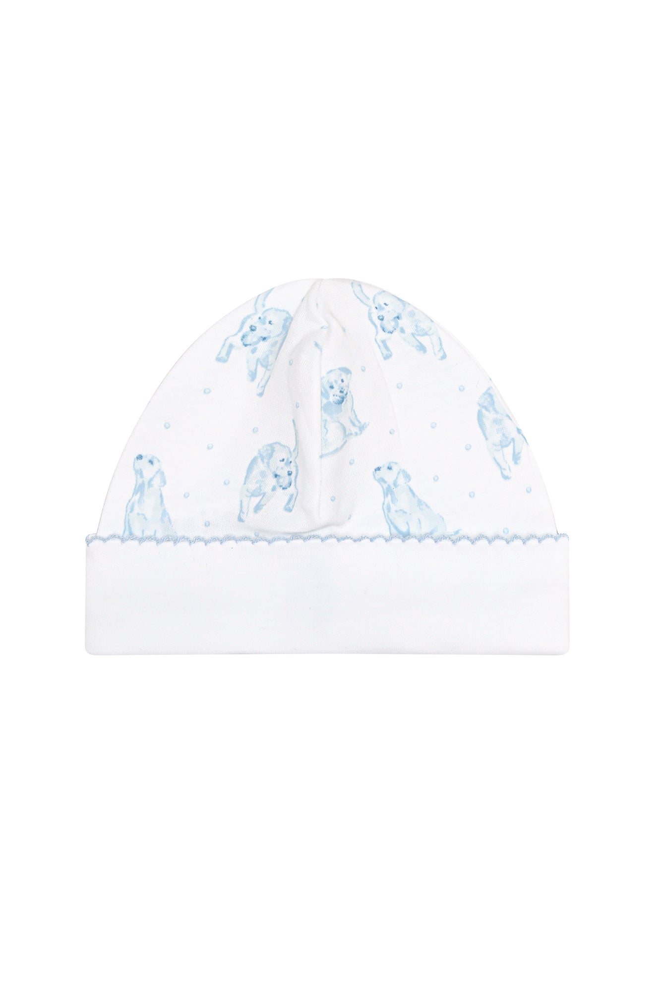 Blue Puppy Love Print Hat Blue One Size