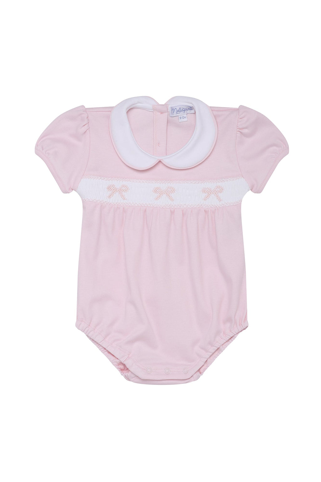Bow Smocked Bubble Pink