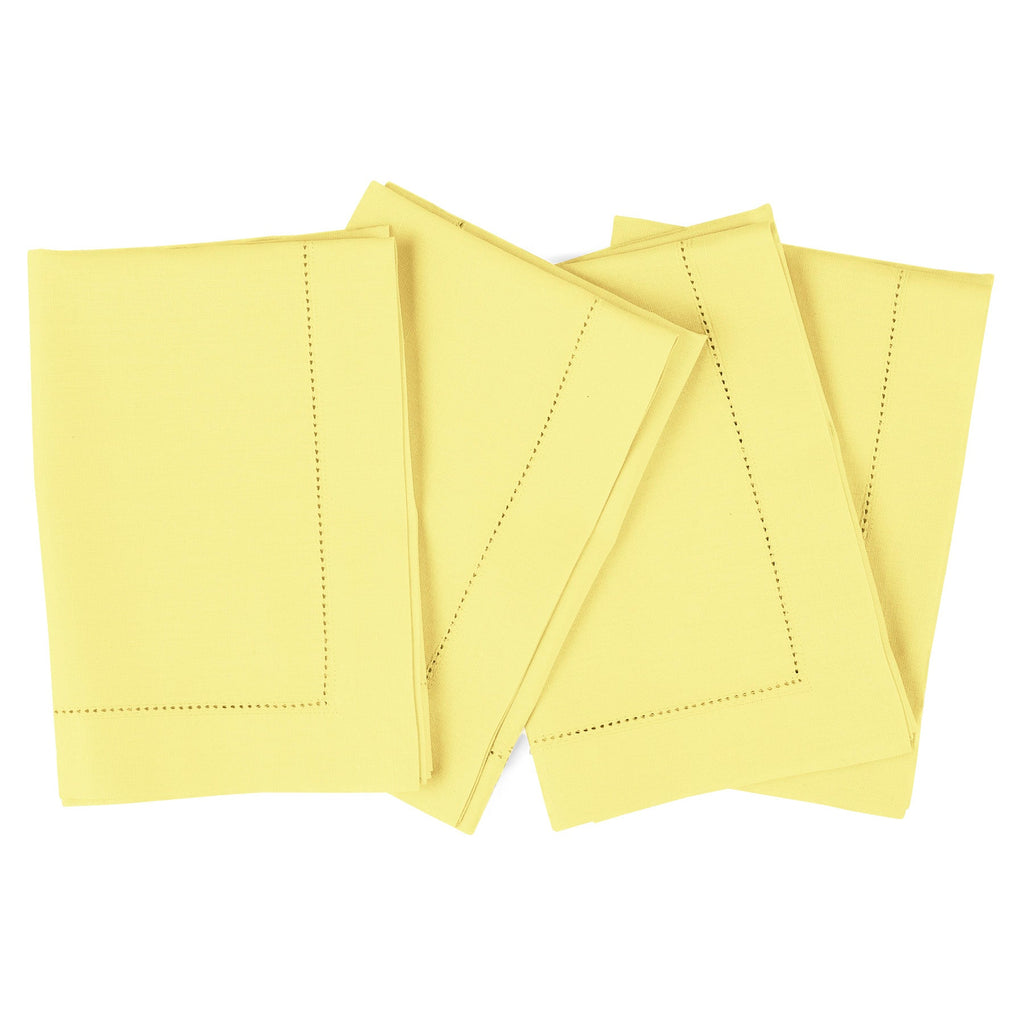 Cotton Linen Hemstitch Napkins