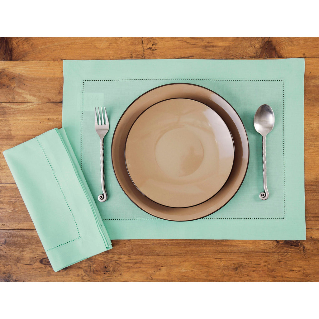 Cotton Linen Hemstitch Napkins