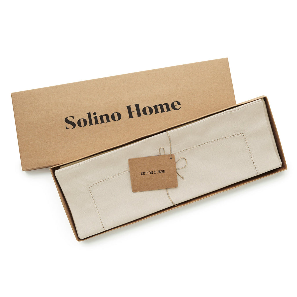 Cotton Linen Hemstitch Placemats