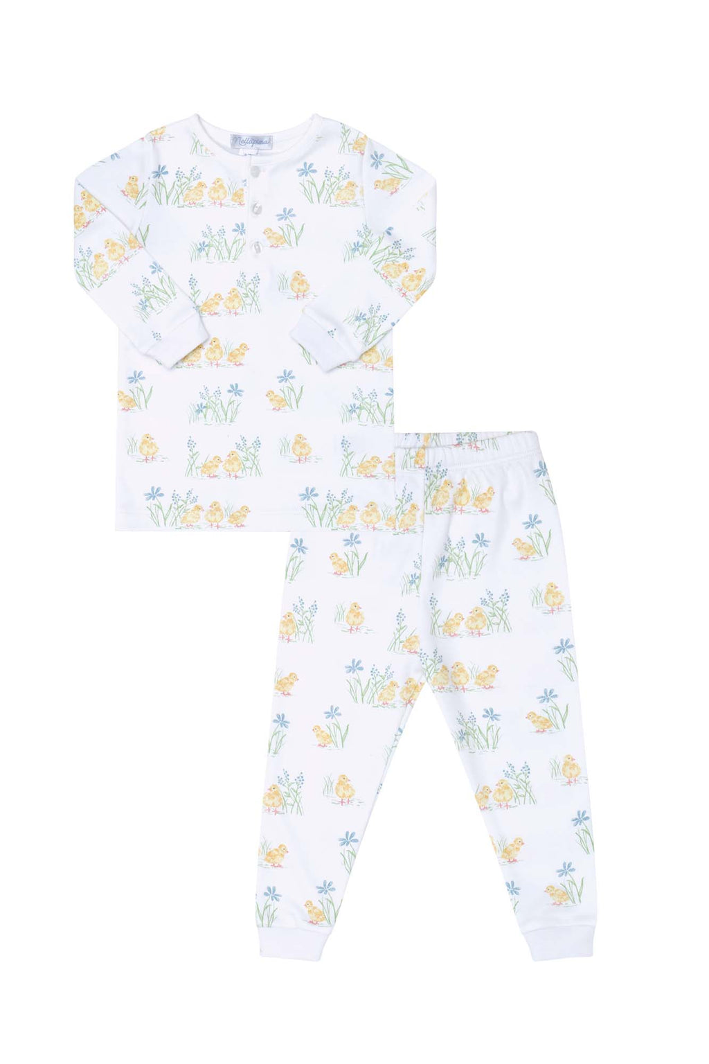 Chicks Print Pajamas Multicolor