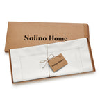 Cotton Linen Hemstitch Table Runner