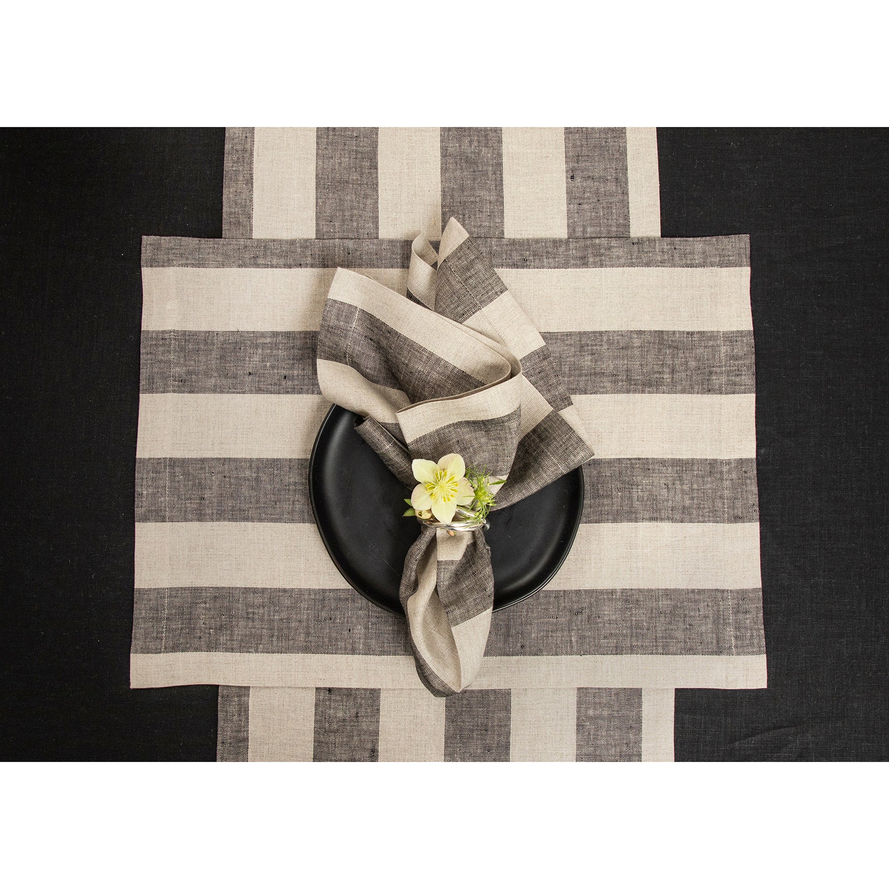 Cabana Stripe Placemats, Set of 4