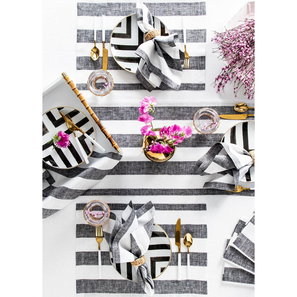 Cabana Stripe Placemats, Set of 4