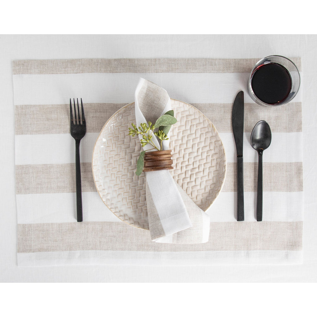 Cabana Stripe Placemats, Set of 4