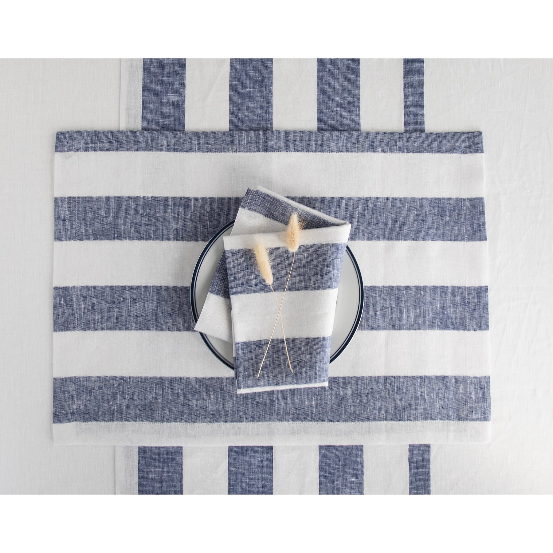 Cabana Stripe Placemats, Set of 4