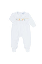 Chicks Smocked Footie Multicolor