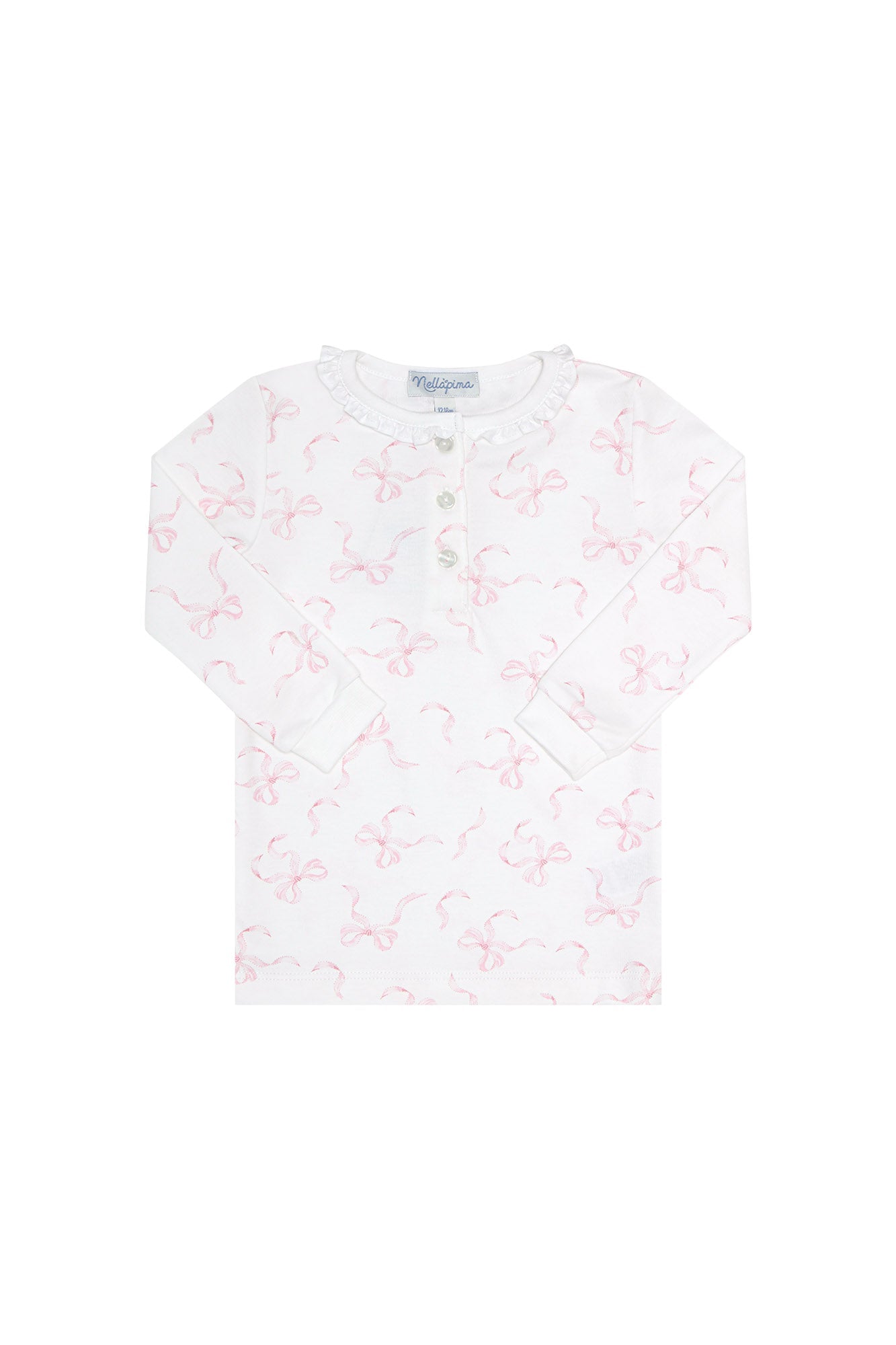 Charming Bows Print Pajamas