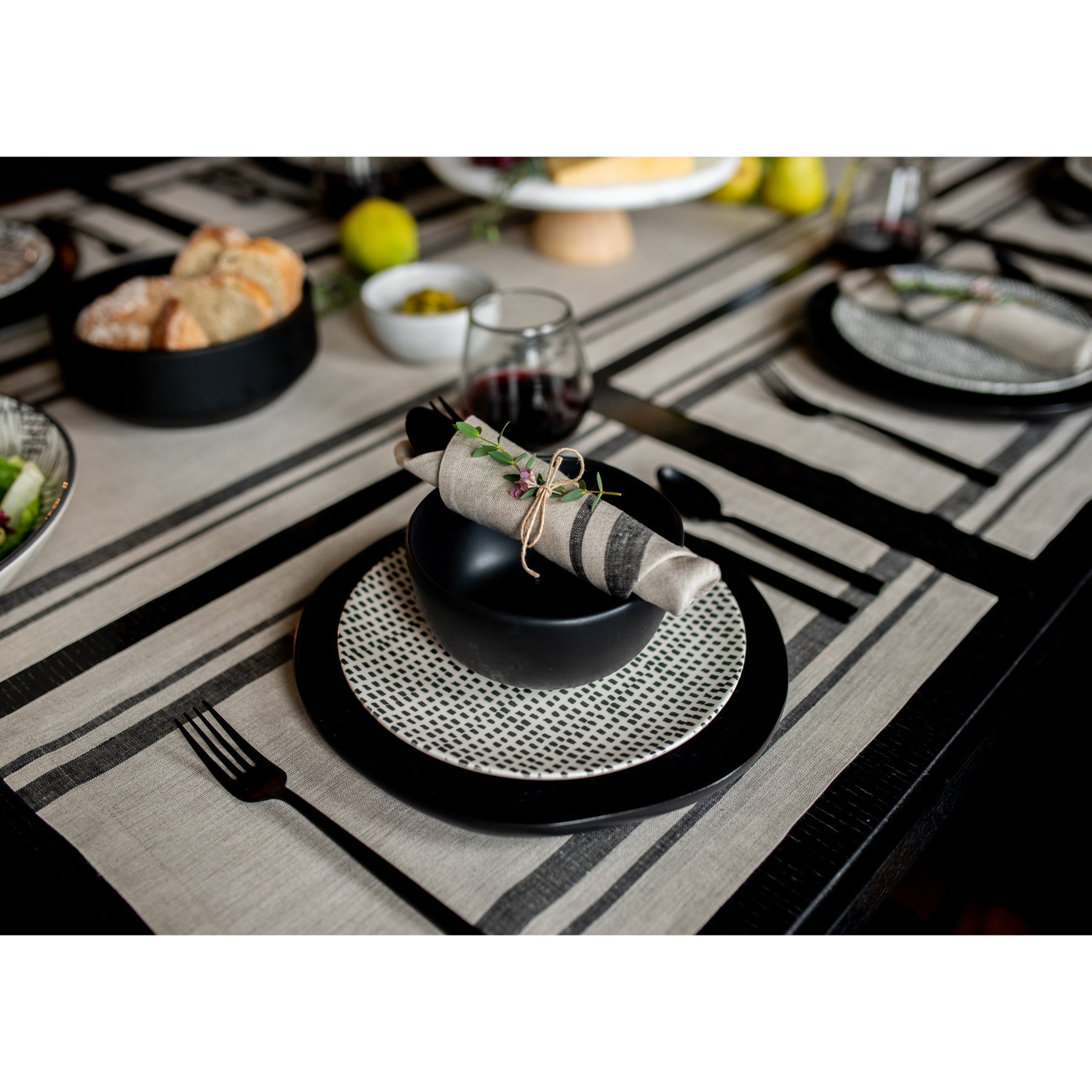 French Stripe Placemats