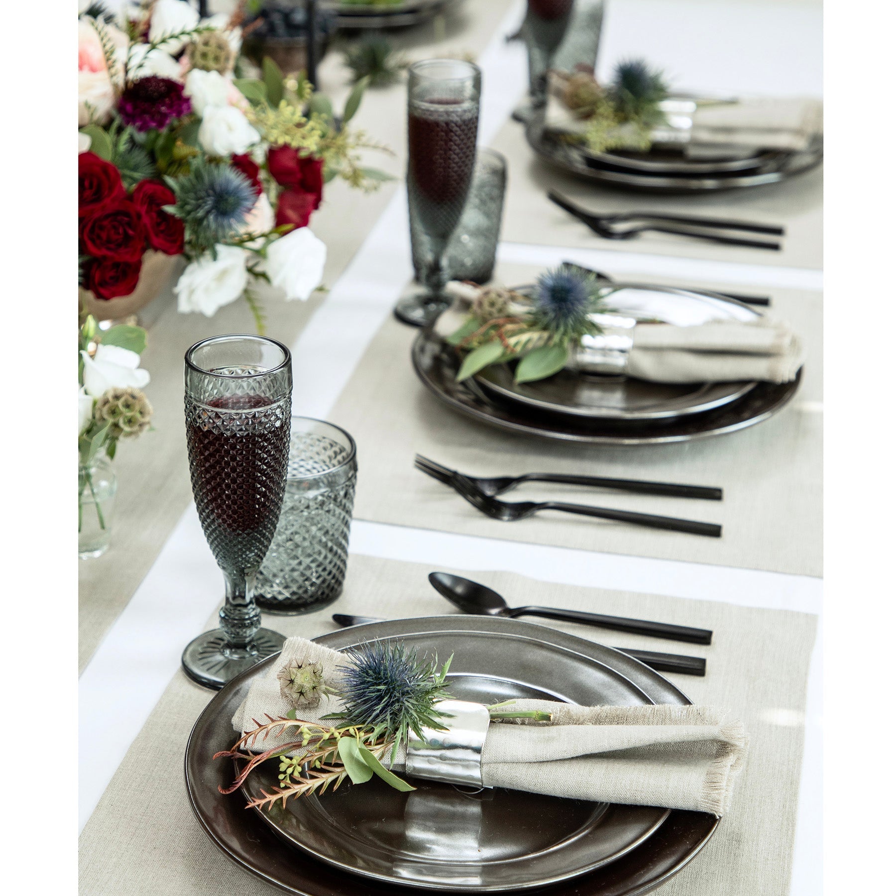 Diana Medium Weight Placemats, Set of 4