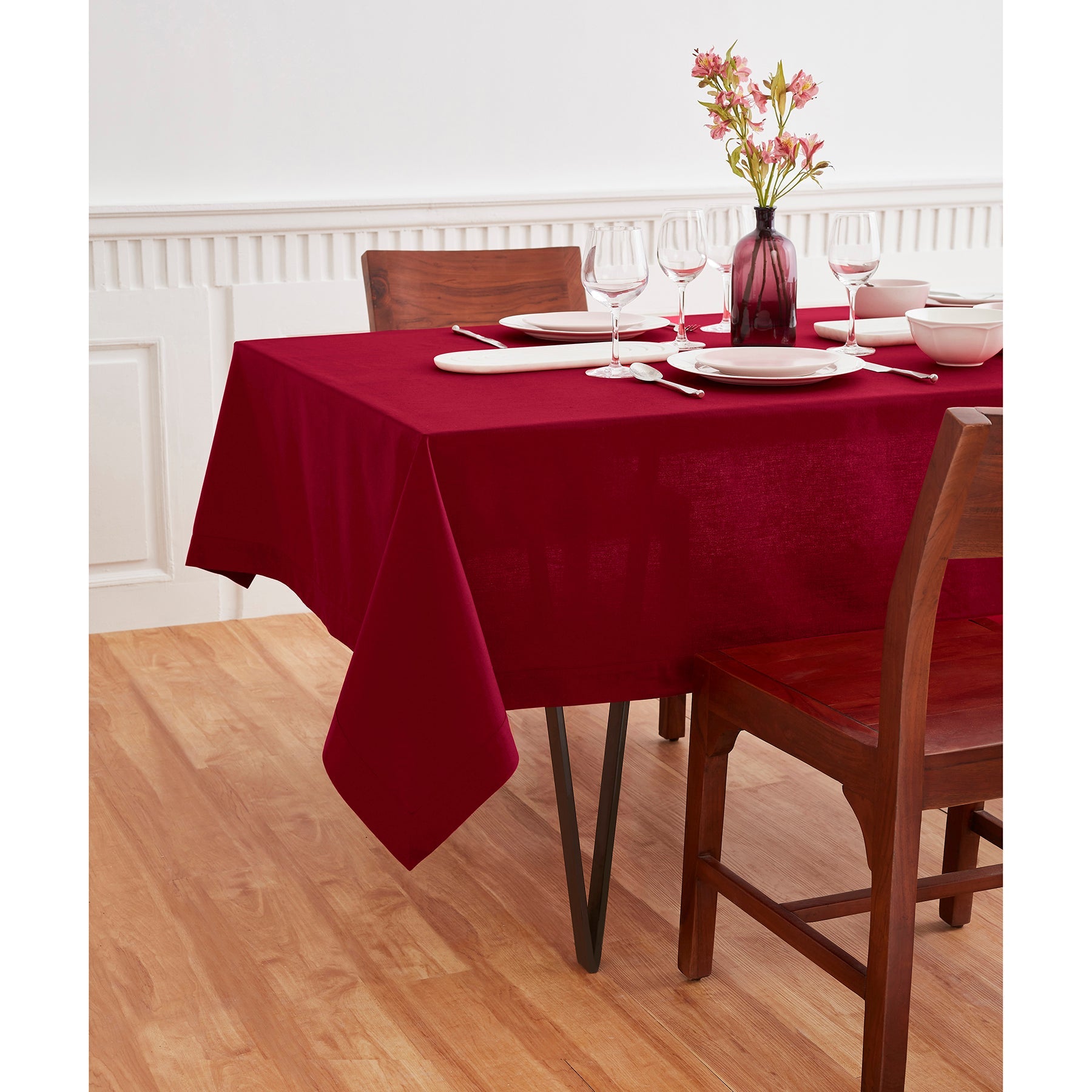 Dru Cotton Linen Tablecloth
