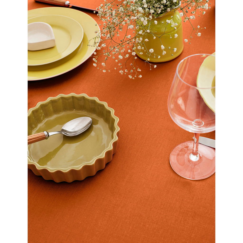 Dru Cotton Linen Tablecloth