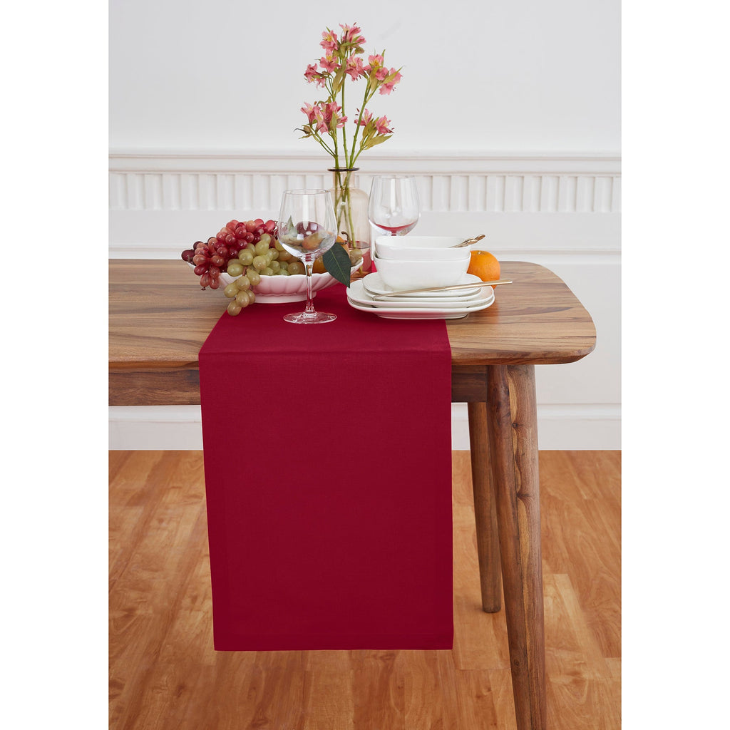 Dru Cotton Linen Table Runner