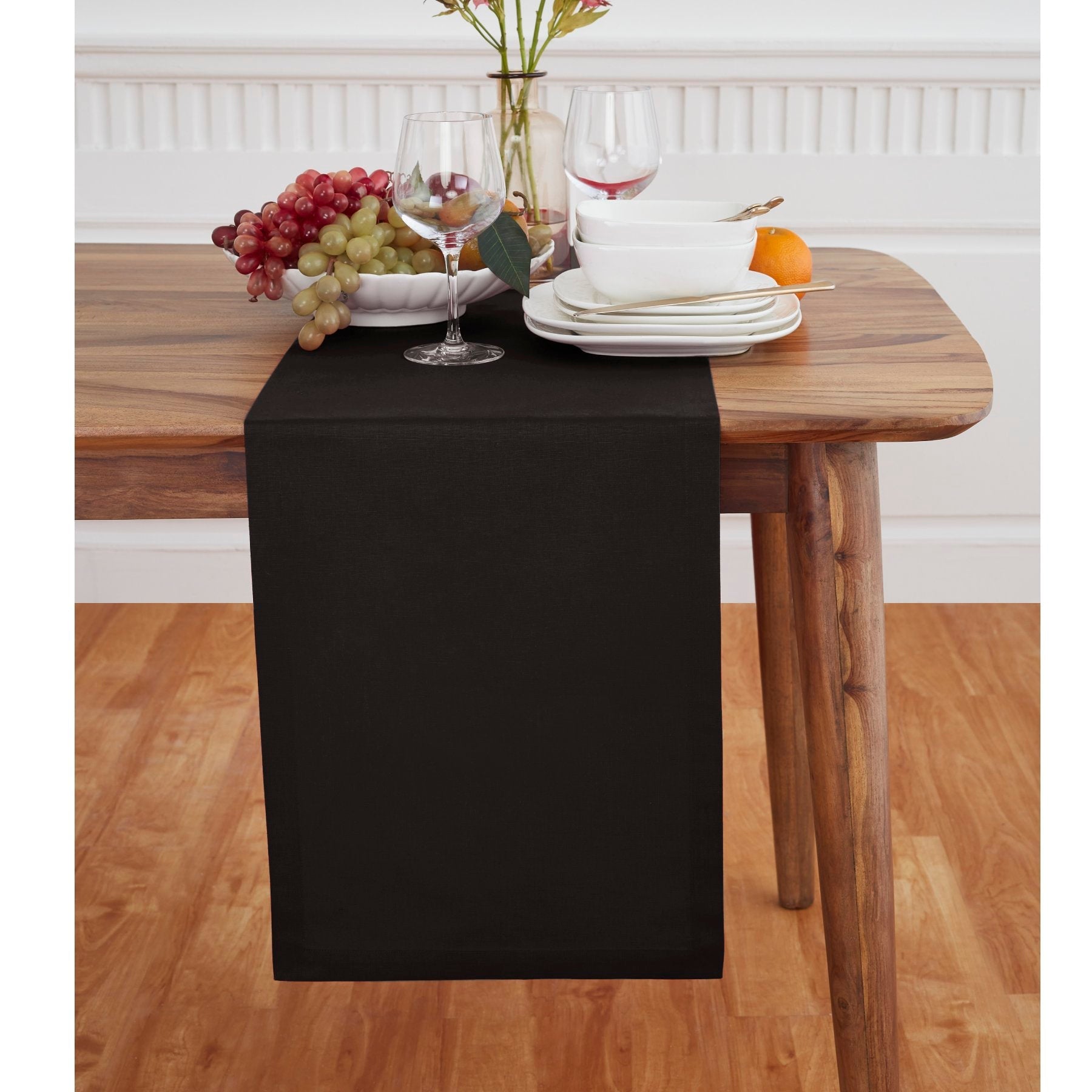 Dru Cotton Linen Table Runner