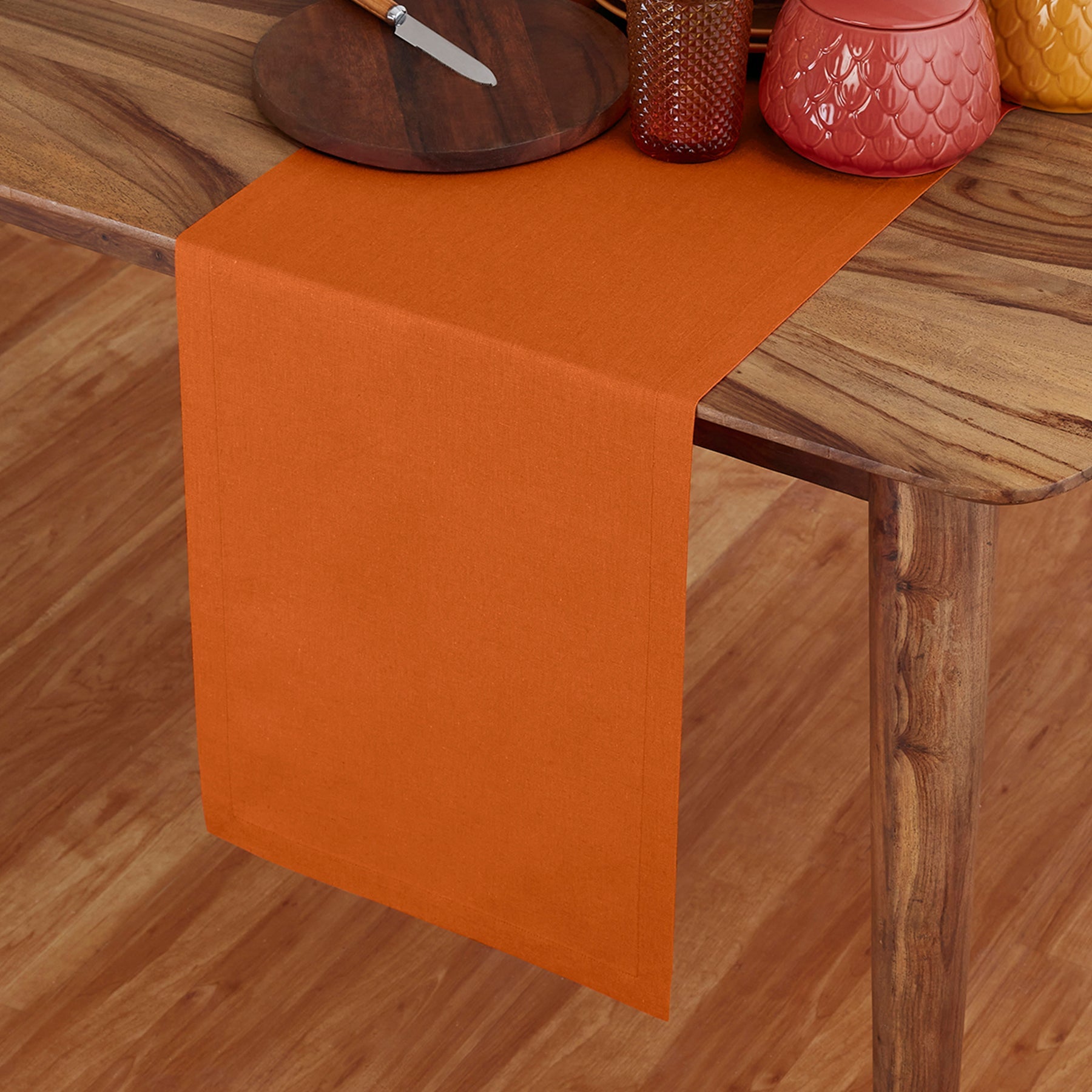 Dru Cotton Linen Table Runner