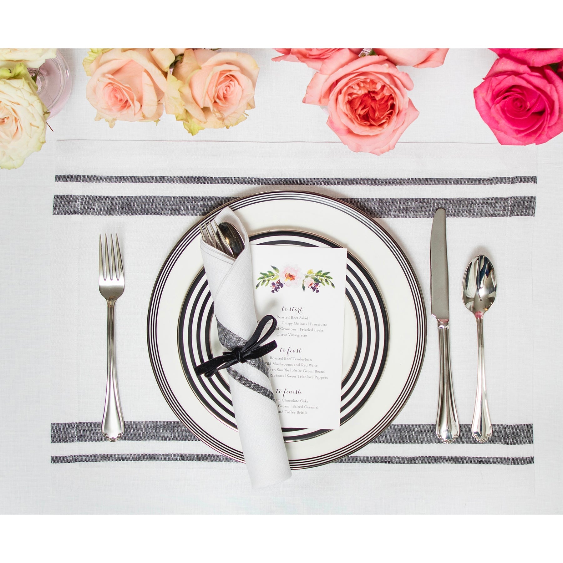 French Stripe Napkins