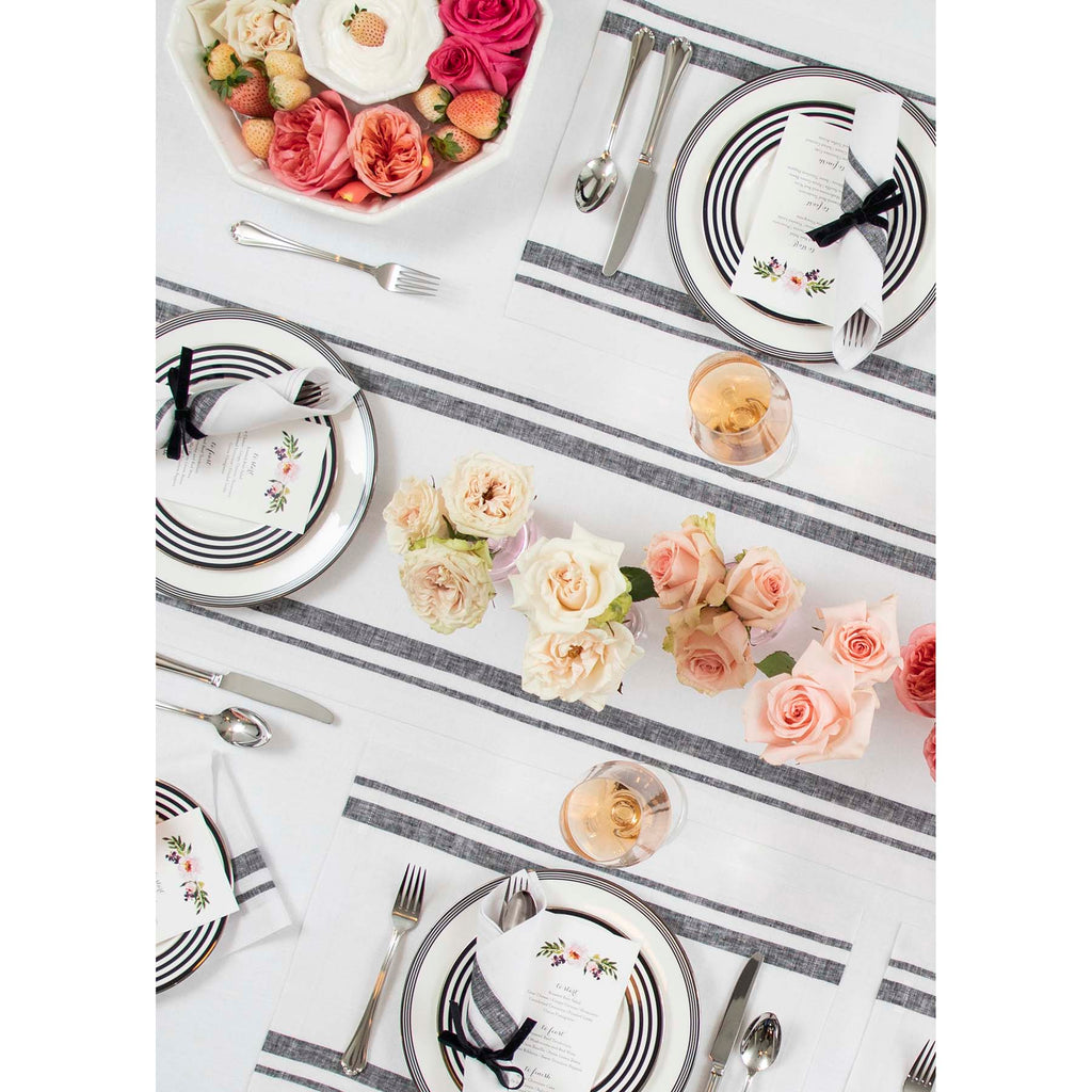 French Stripe Table Runner