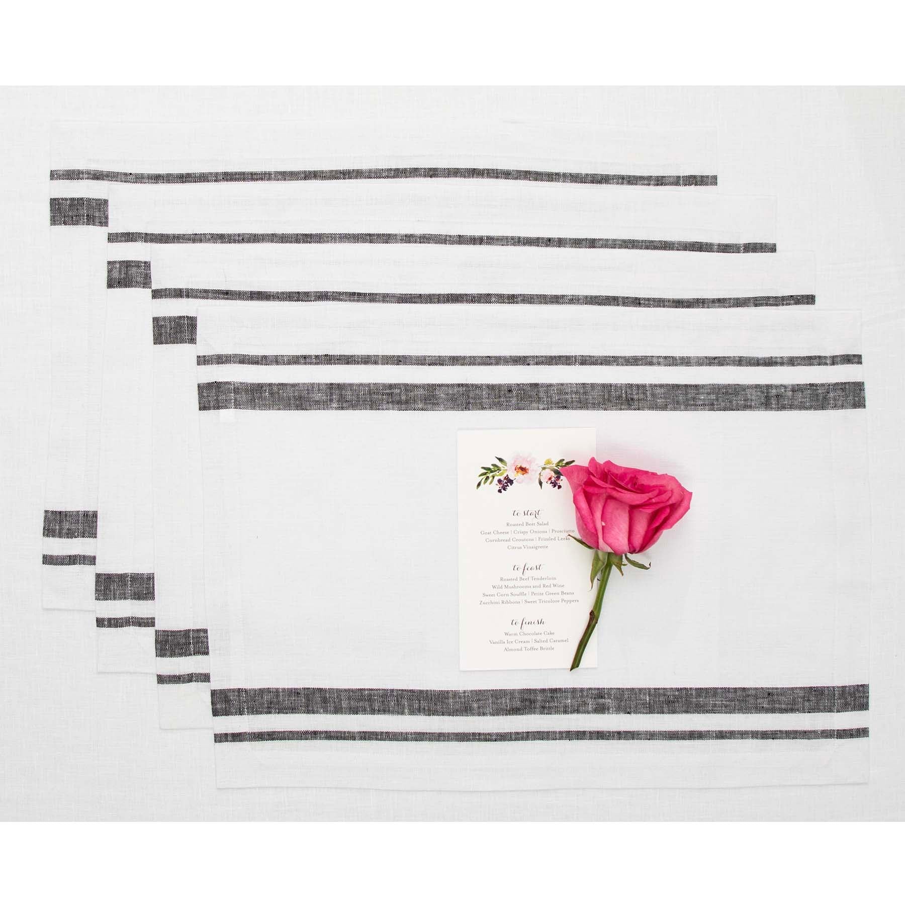 French Stripe Placemats