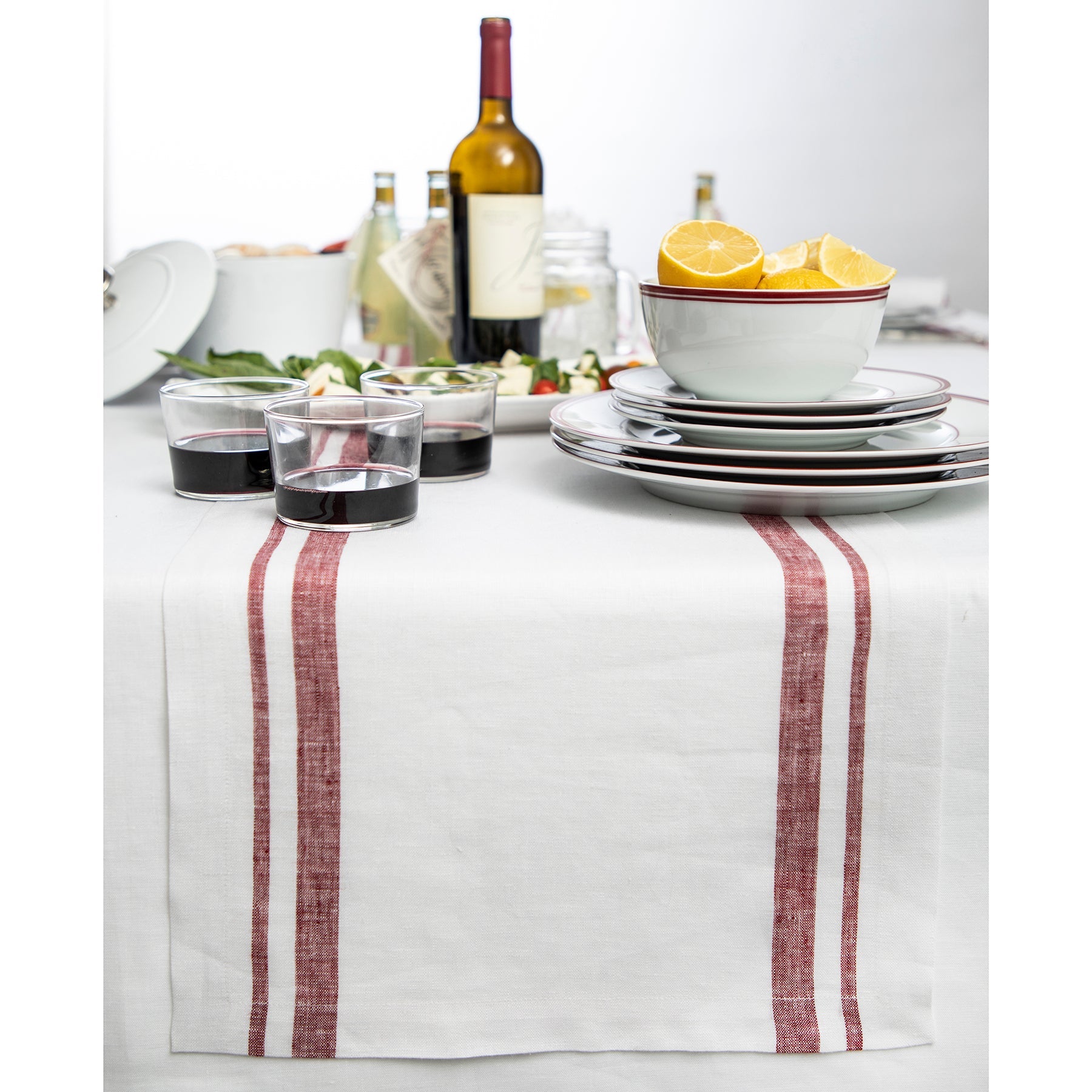French Stripe Table Runner