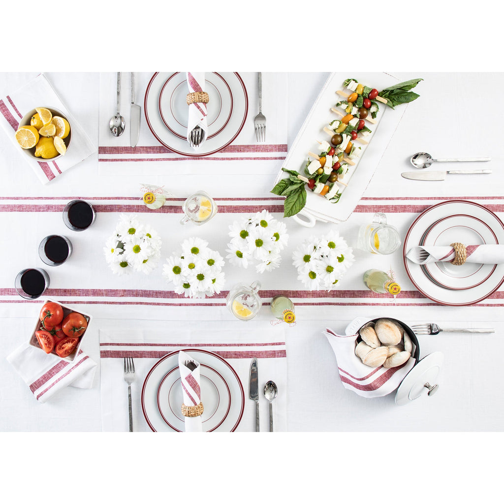 French Stripe Table Runner
