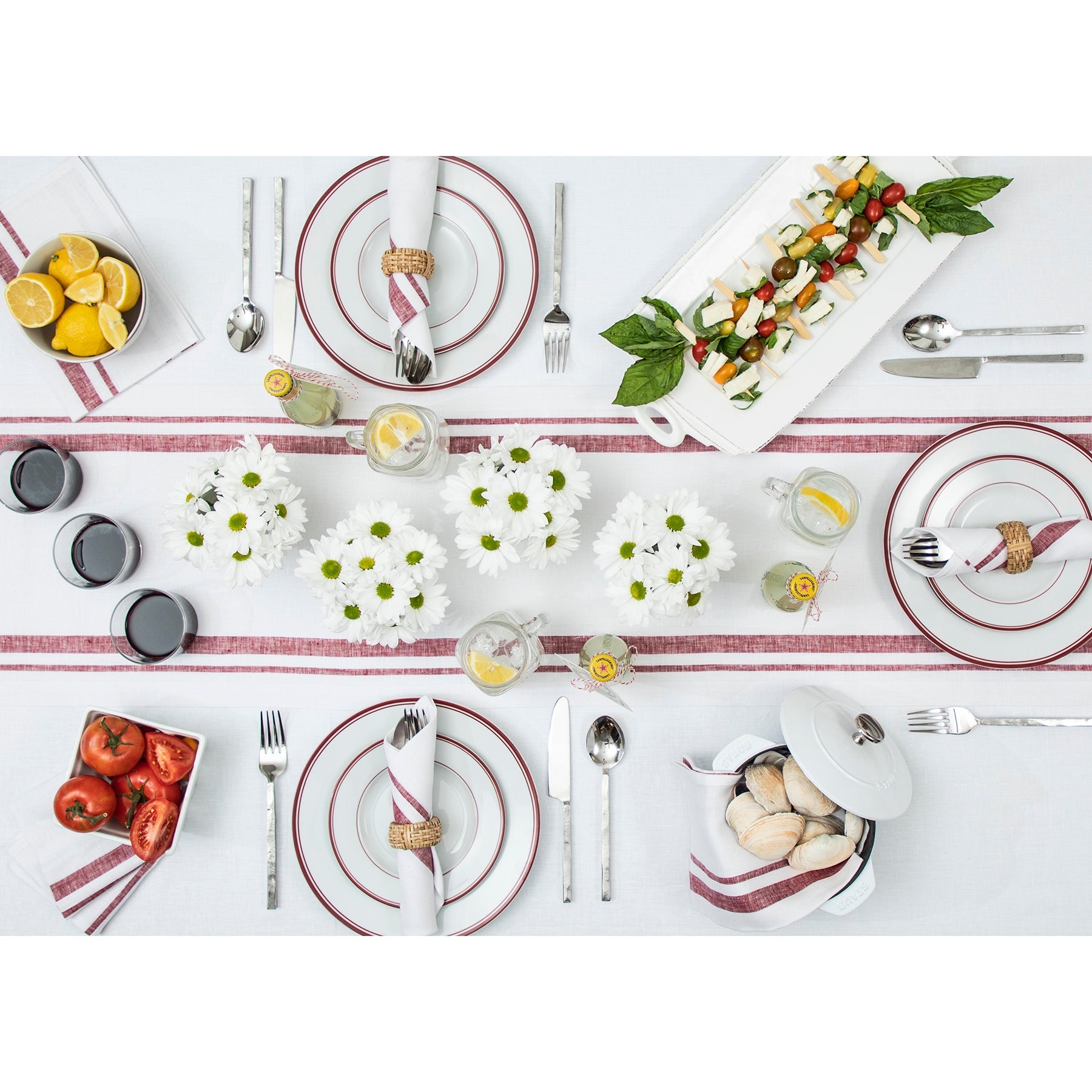 French Stripe Placemats