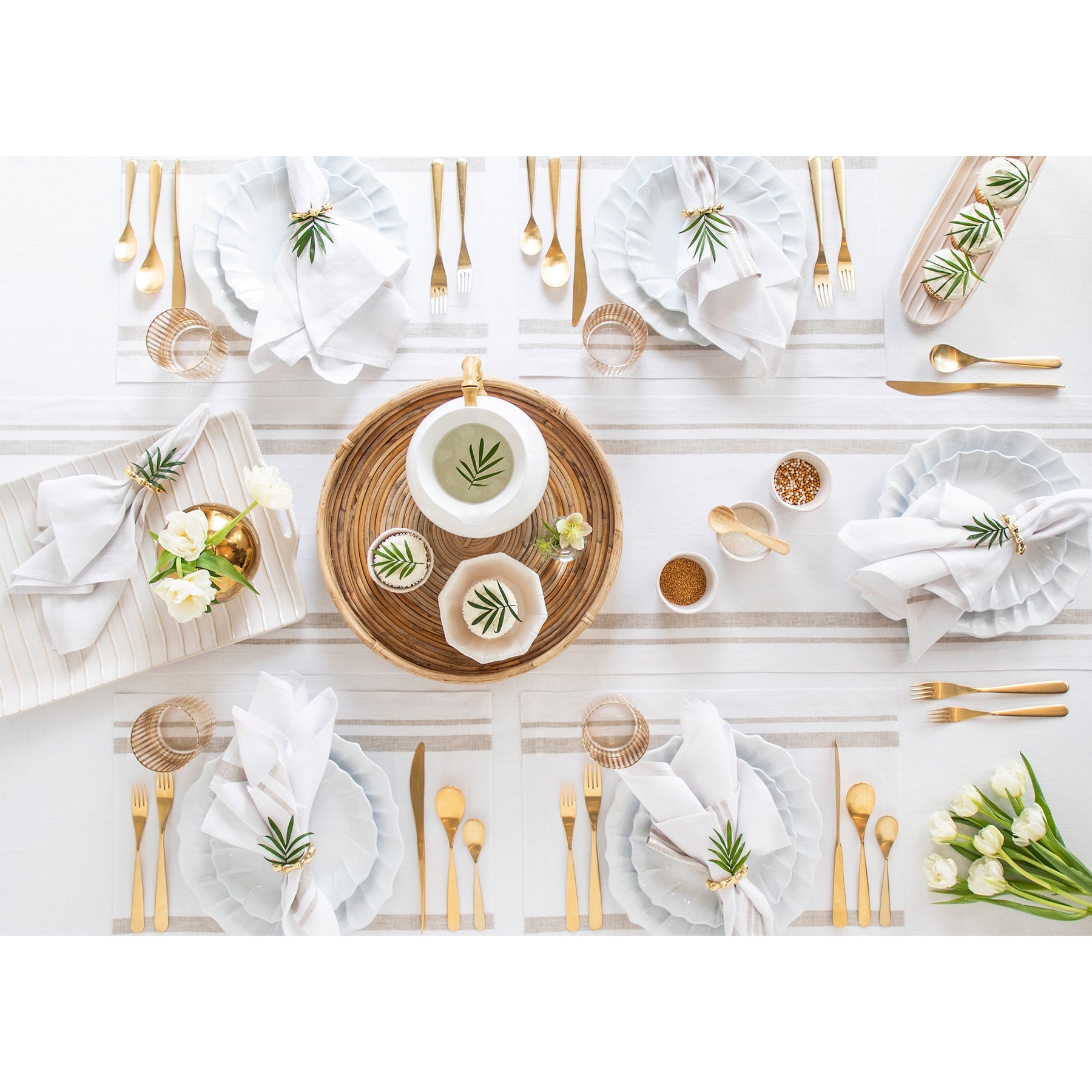 French Stripe Table Runner