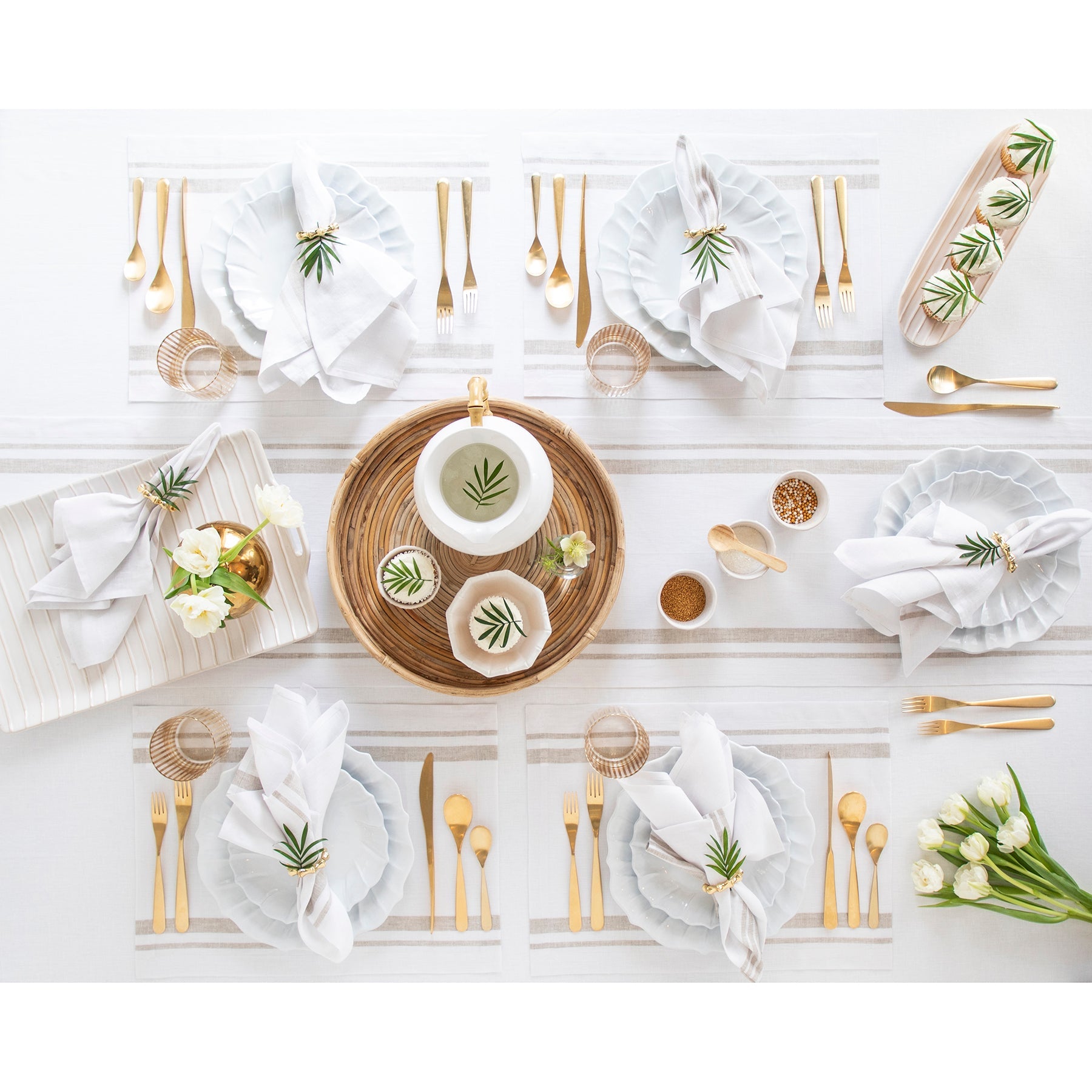 French Stripe Placemats