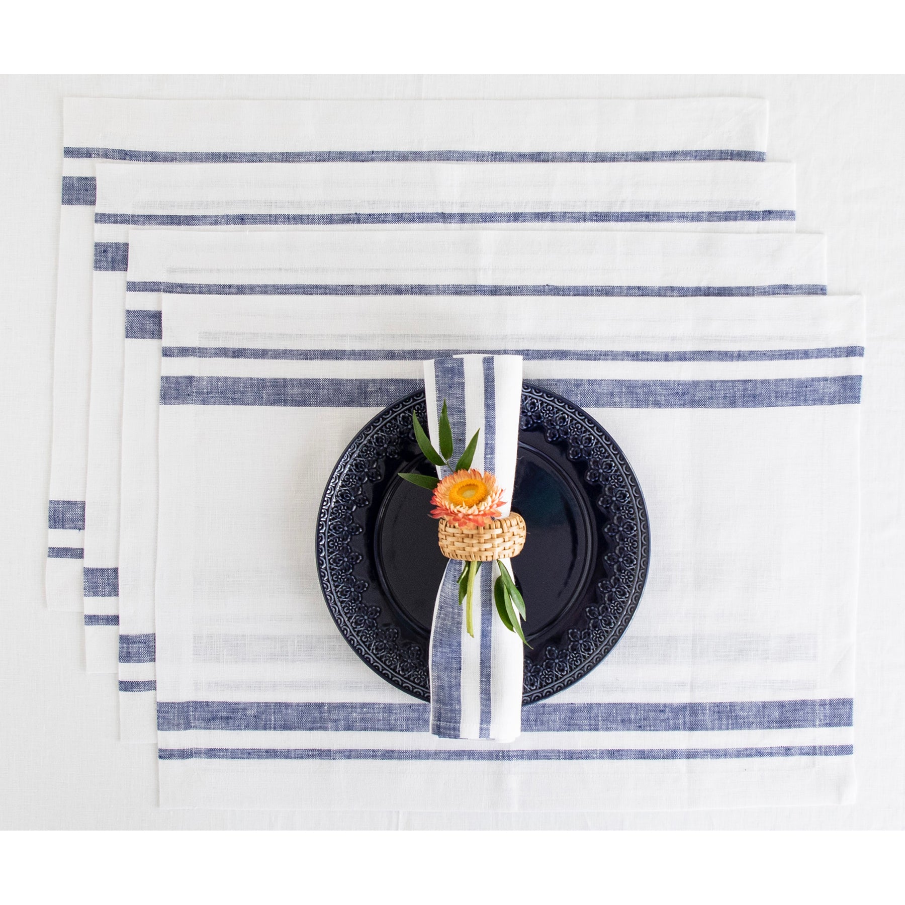 French Stripe Placemats