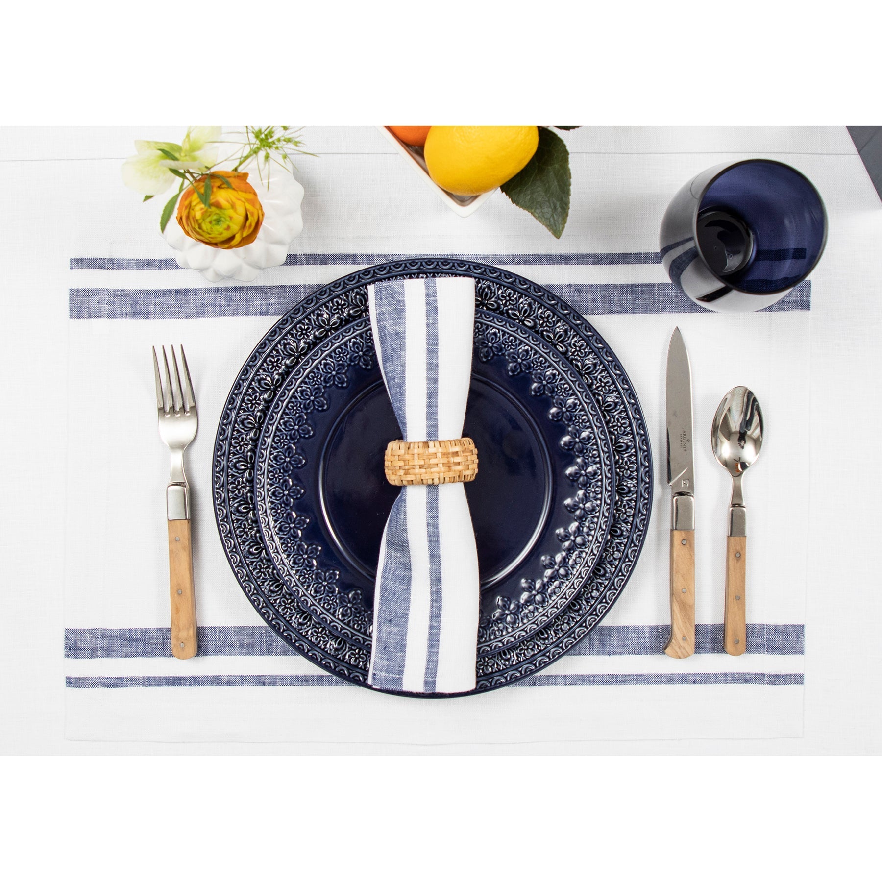 French Stripe Placemats