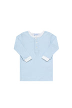 Blue Gingham Baby Pajamas