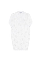 Grey Stars Print Converter Gown Grey