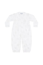 Grey Stars Print Converter Gown