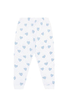 Blue Heart Print Pajama