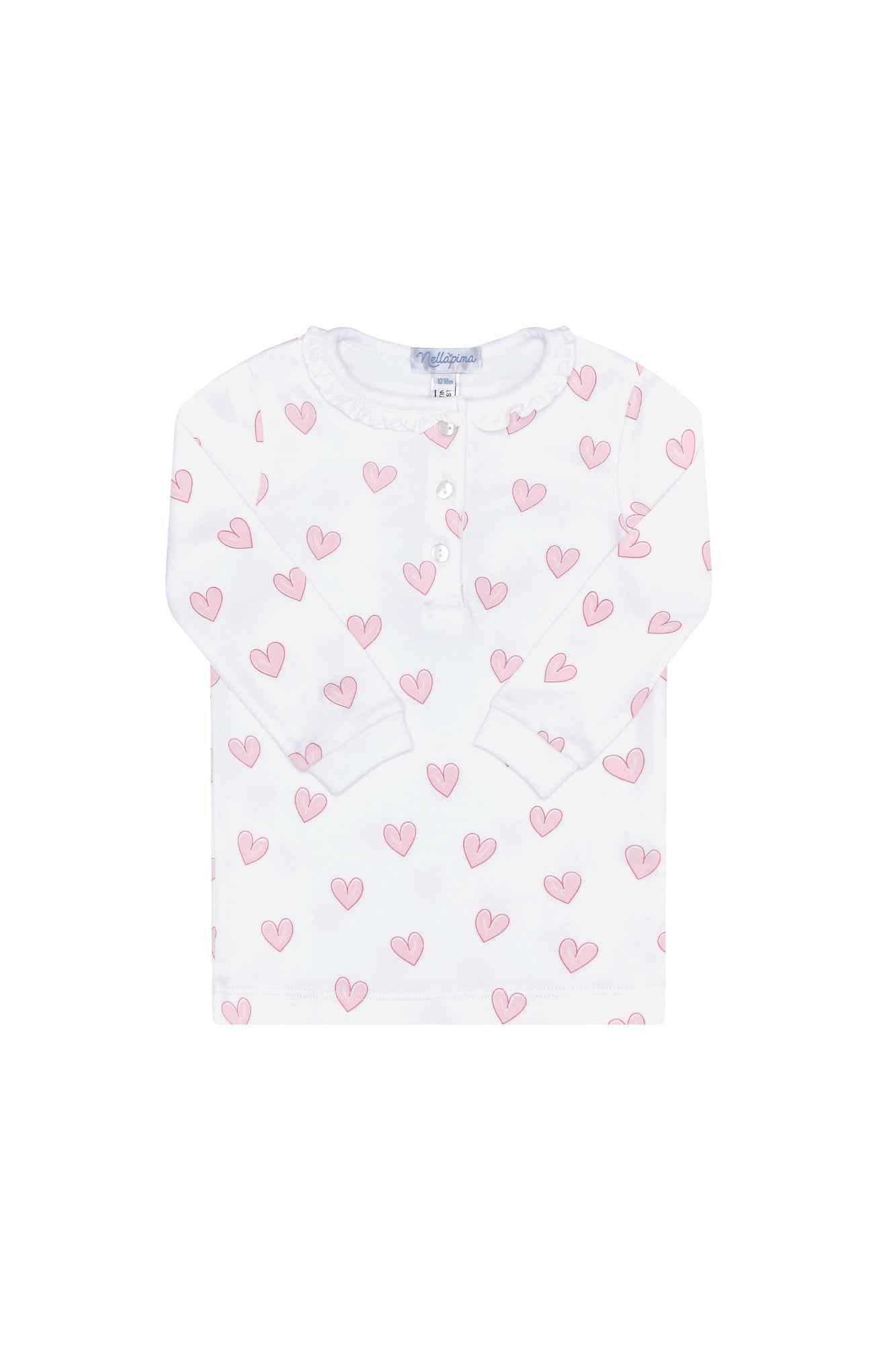 Pink Heart Print Pajama
