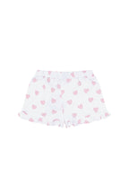 Pink Heart Print Shorts