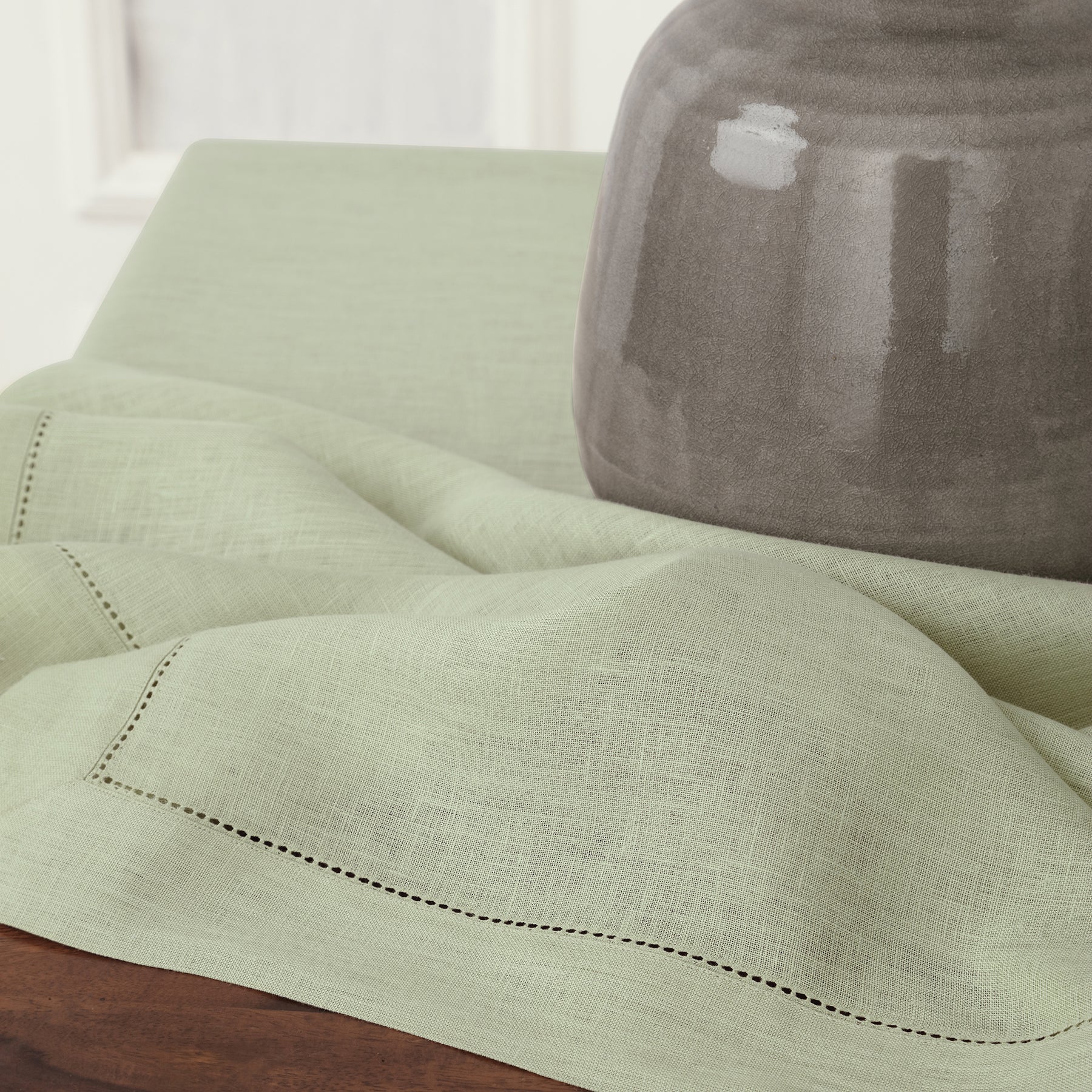 Classic Hemstitch Tablecloth