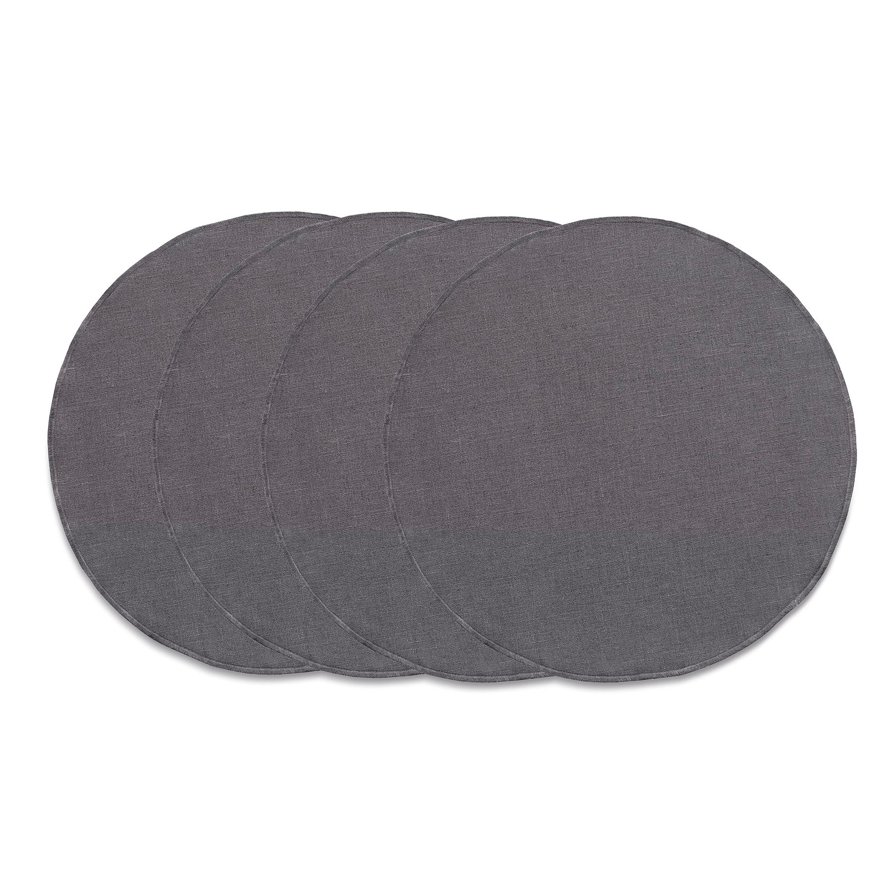 Vesta Round Placemats, Set of 4