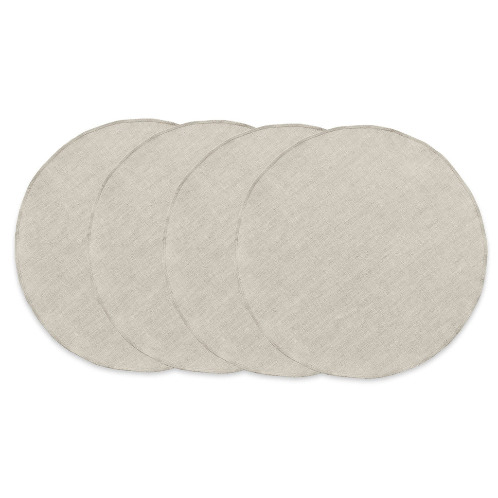 Vesta Round Placemats, Set of 4