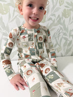 Harvest Hedgehogs Bamboo Zippy Pajamas