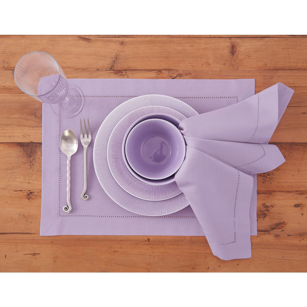 Cotton Linen Hemstitch Placemats