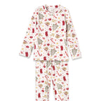 Kids’ Christmas Pajama Set – Soft Bamboo Holiday Sleepwear - Noel