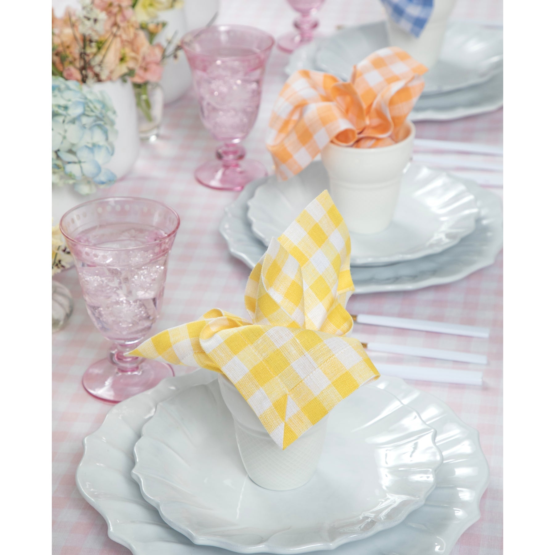Gingham Napkins, Set of 4
