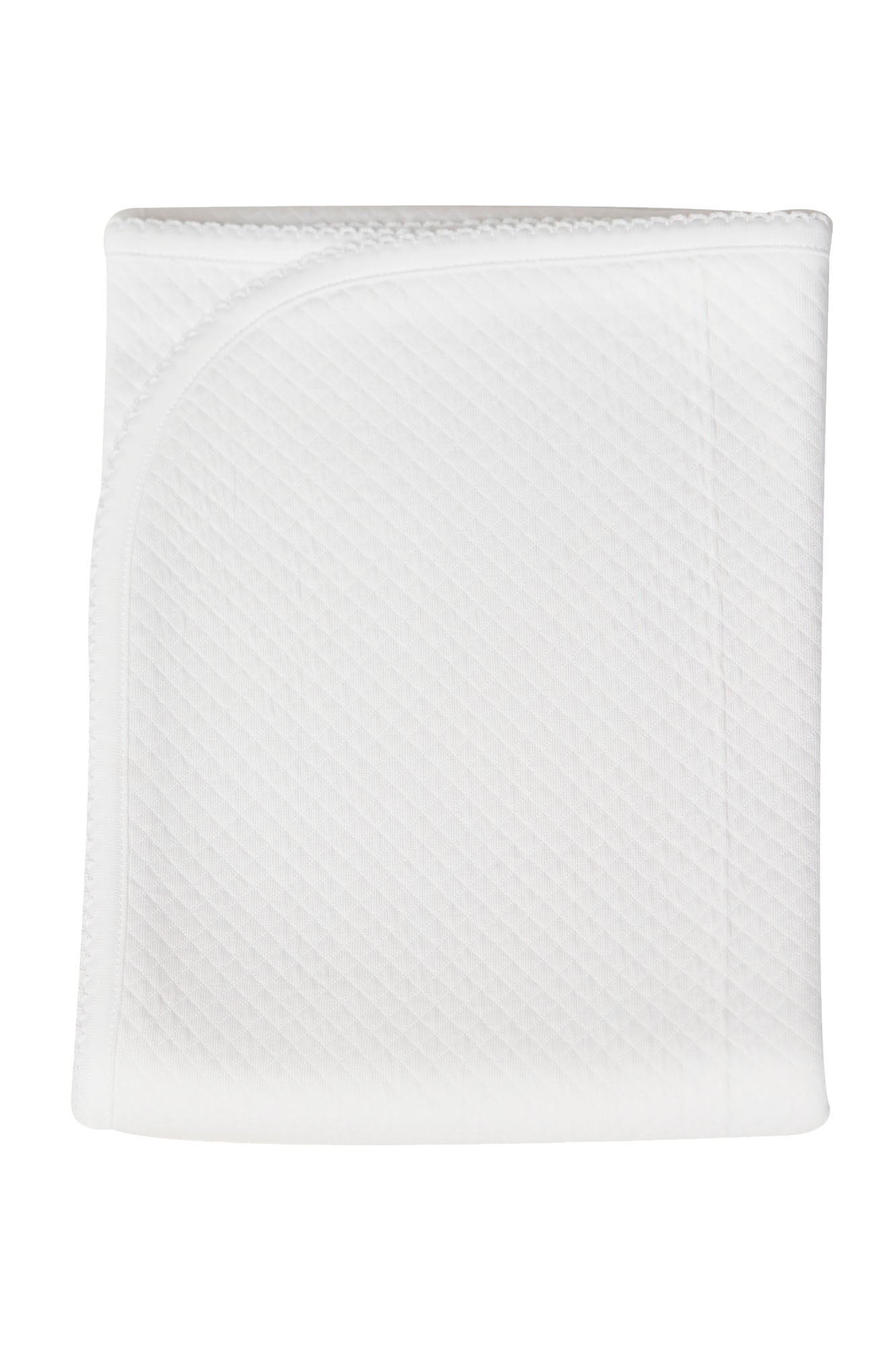 Milano Baby Blanket White PT One Size