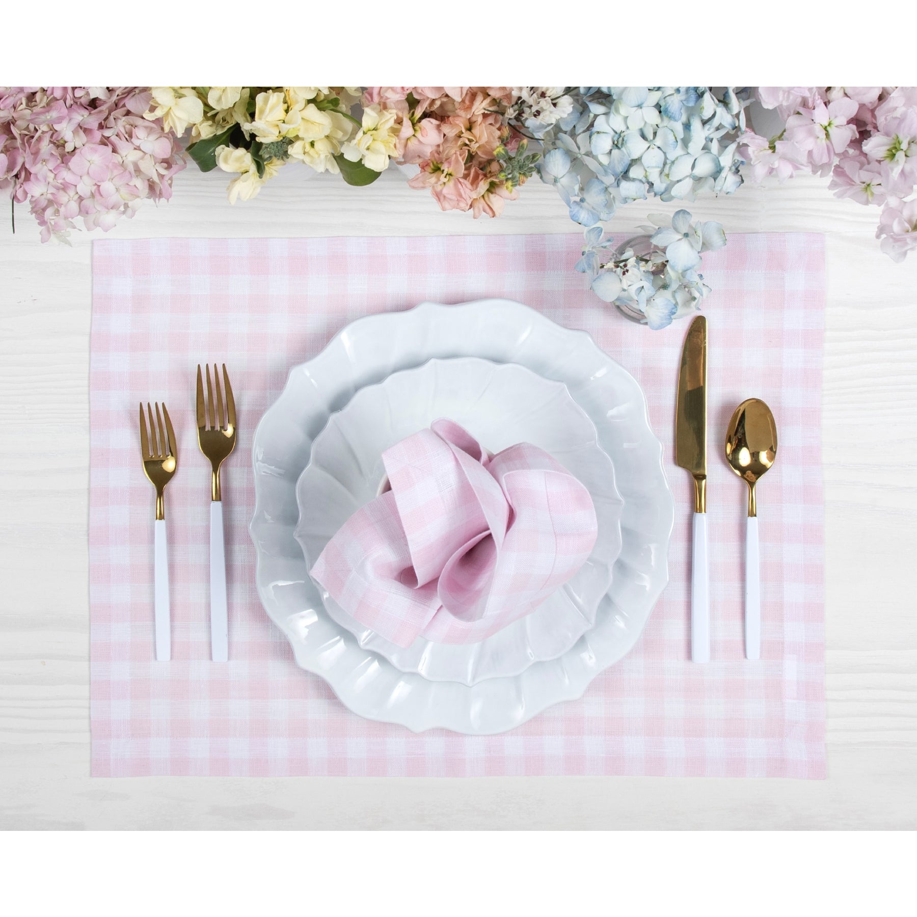Gingham Napkins, Set of 4